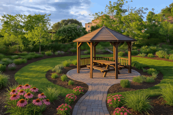 Mas Pubilla Gazebo Visual Render